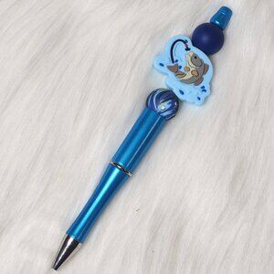 Fishing Theme Silicone Beaded Ink Pen